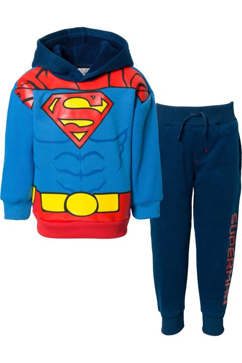 Justice League Superman Hoodie And Pants Set