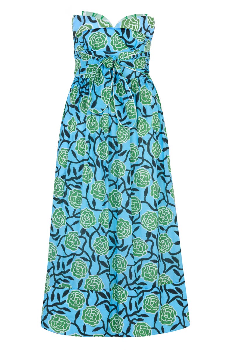 De Loreta Lidia Strapless Fit & Flare Cocktail Dress, Alternate, color,