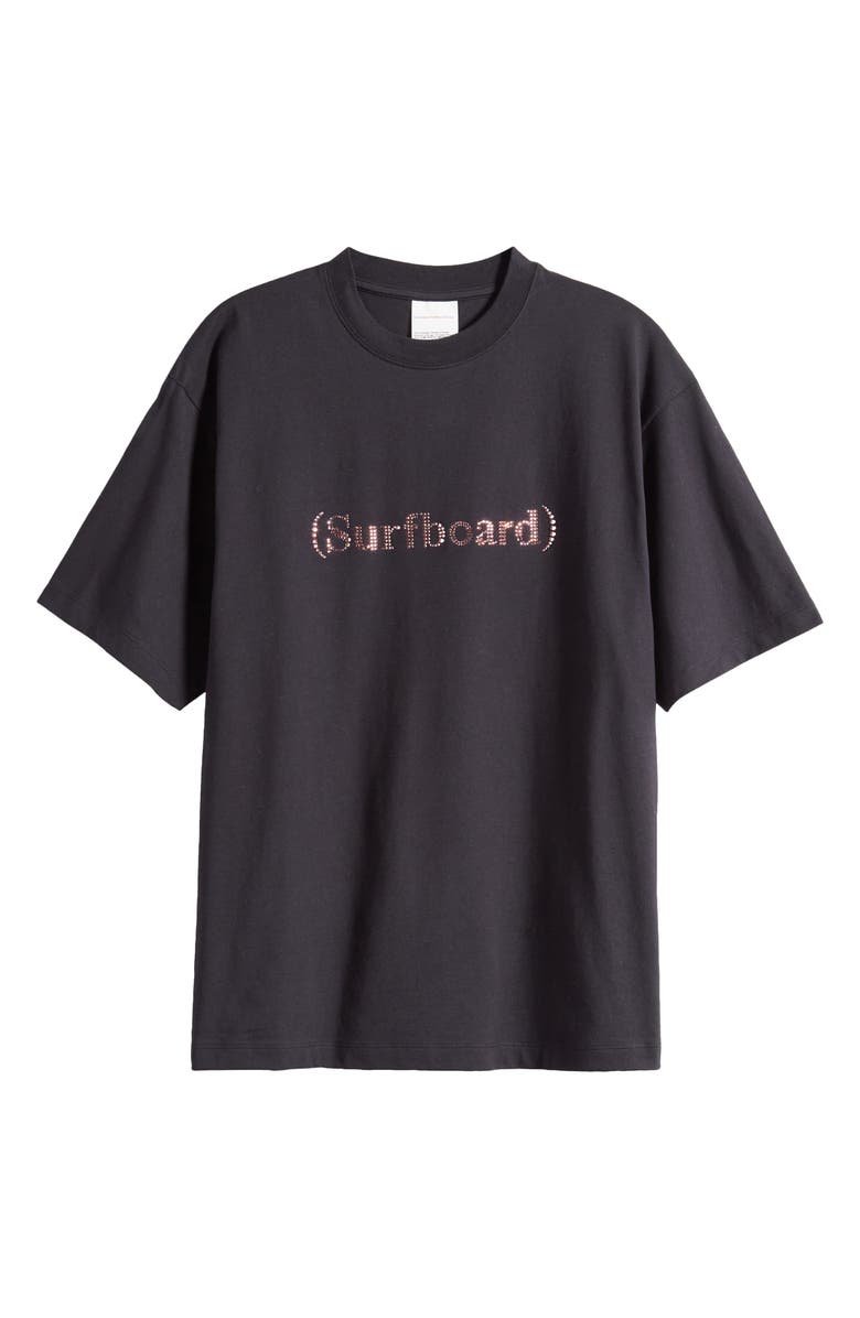 STOCKHOLM SURFBOARD CLUB Kil Swarovski<sup>®</sup> Crystal Embellished Logo Cotton T-Shirt, Alternate, color,