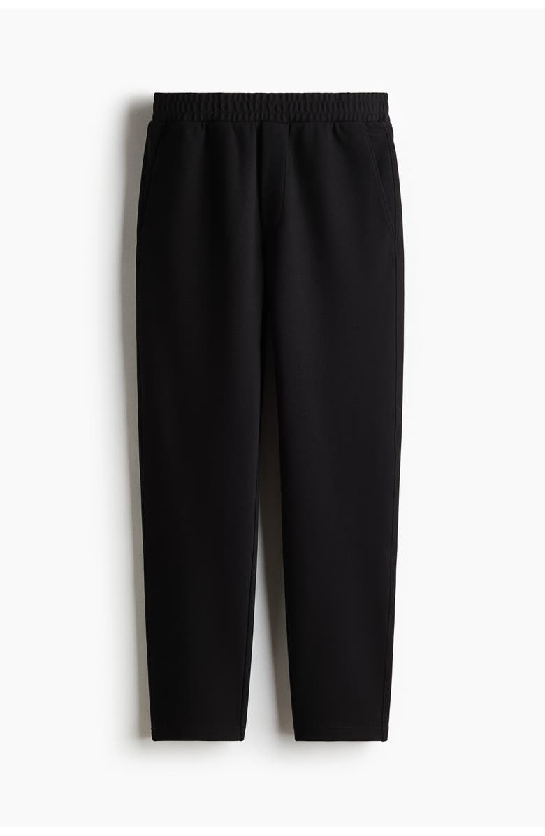 H&M Regular Fit Joggers, Main, color, Black
