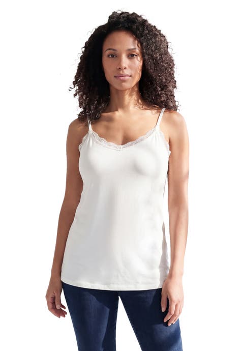 Lace Trim Bra Cami