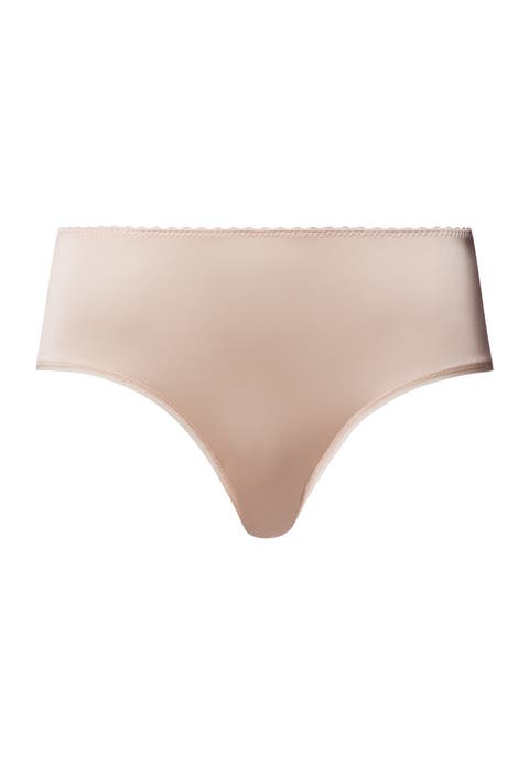 Satin Deluxe Satin Jersey High Cut Brief