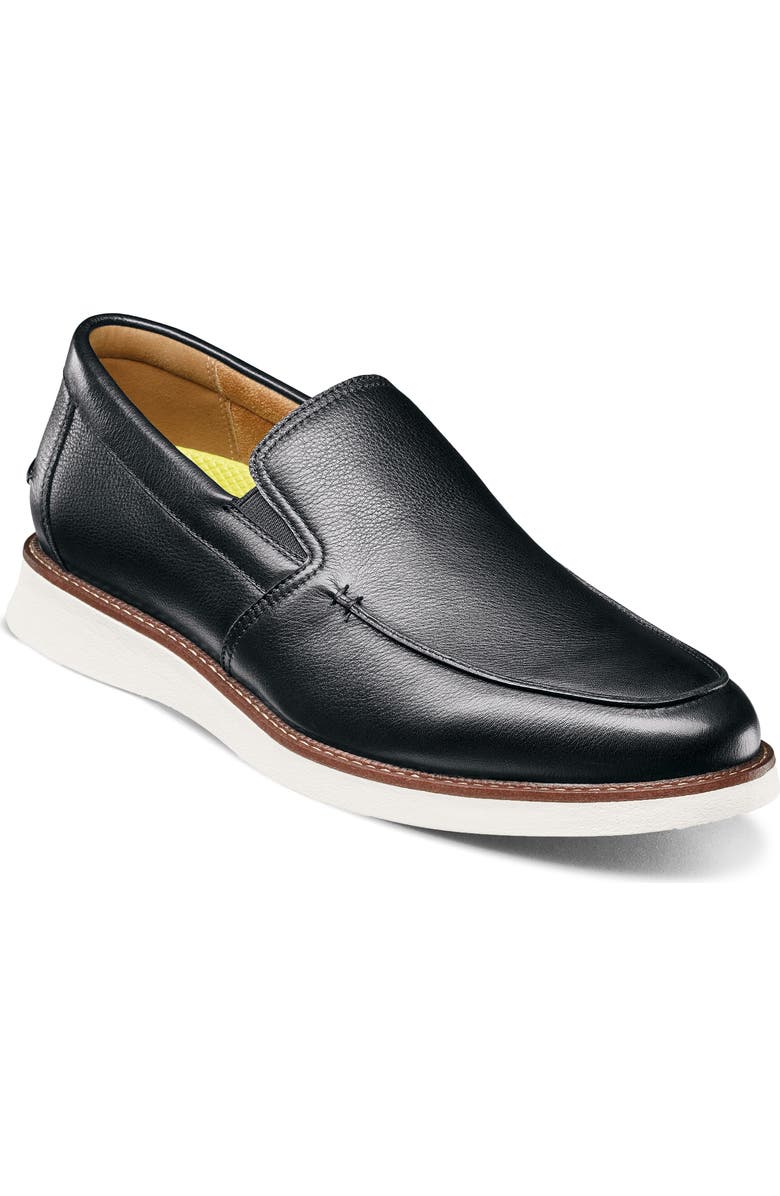 Florsheim Launch Venetian Loafer - Wide Width Available, Main, color, Black Multi