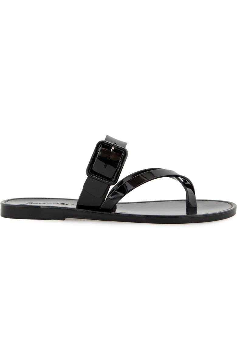 Splendid Susana Jelly Sandal, Alternate, color, Black Solid