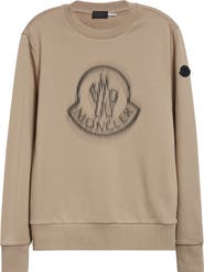 Moncler Blurred Logo Graphic Sweatshirt