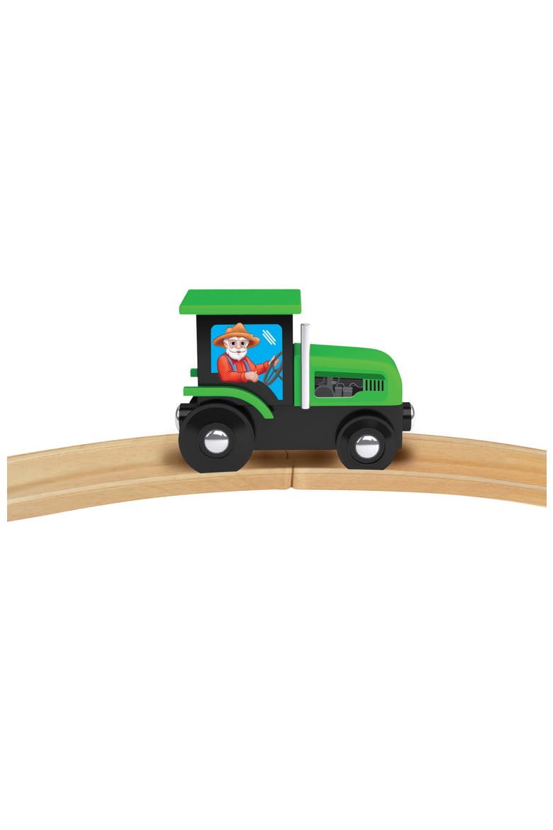 Old MacDonald Tractor Wood Toy Train, Alternate, color, Multicolor