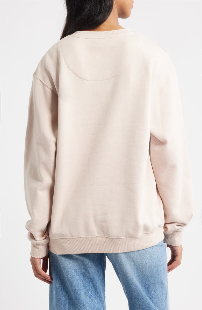 GOLDEN HOUR Strawberry Market Graphic Sweatshirt, Alternate, color, Mushroom