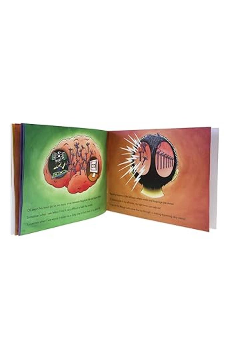 How My Brain Learns to Read Children's Book, Alternate, color, Multicolored