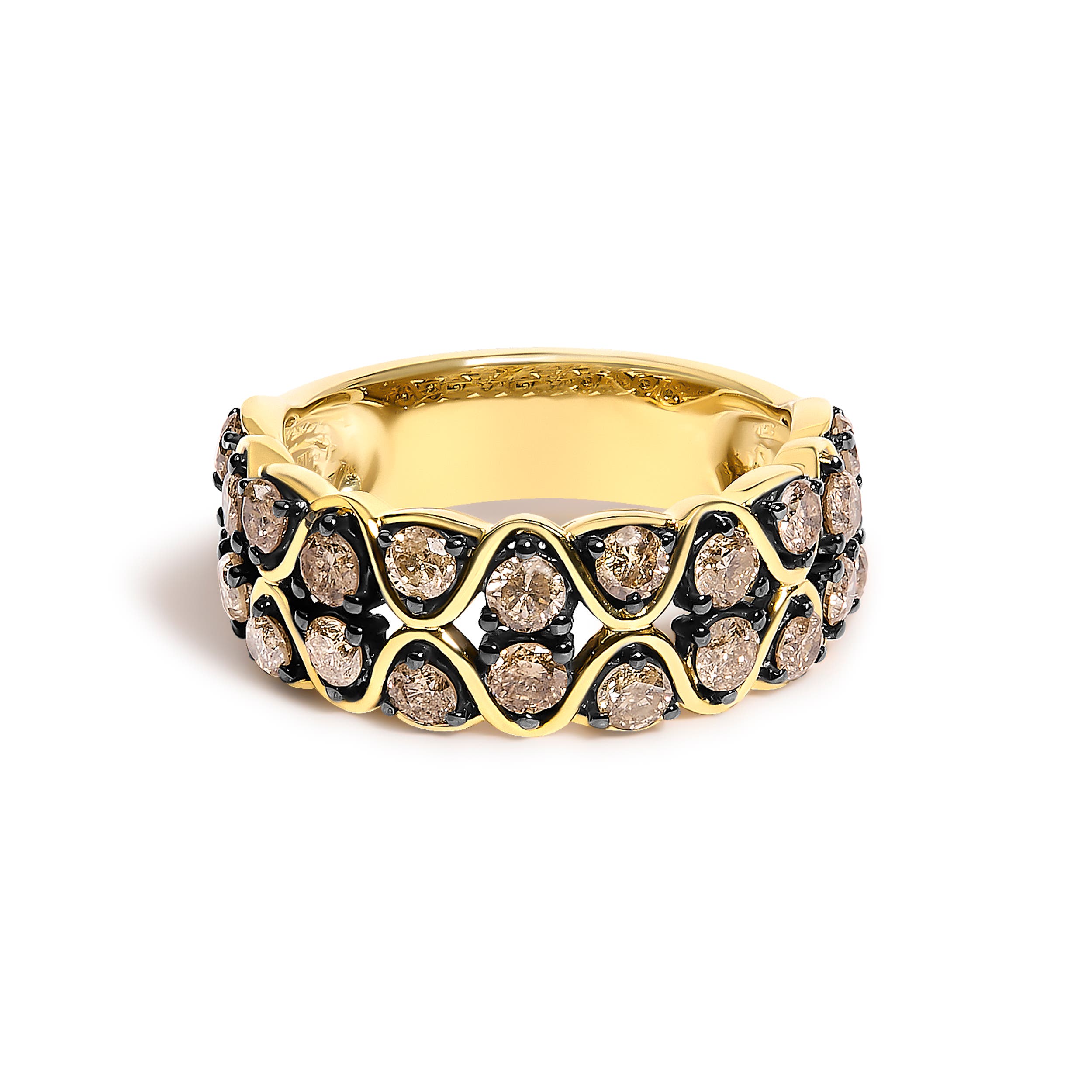 selected Yellow Gold over Silver