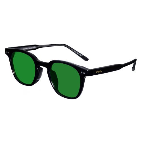 Simplify Alexander Polarized Sunglasses In Black/green