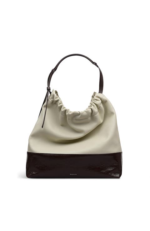 The Portobello Large Drawstring Shoulder Bag