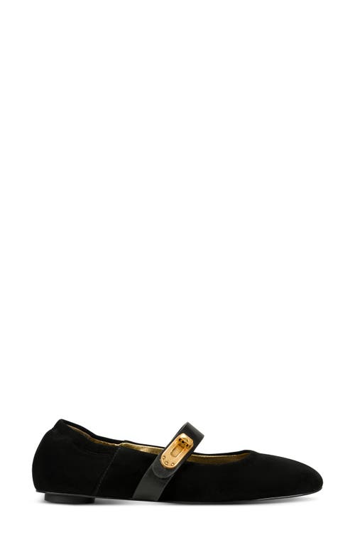 Donna Karan New York Anselm Mary Jane Flat In Black