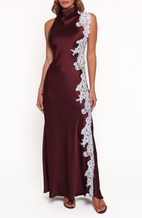 Lunita Halter Neck Maxi Dress