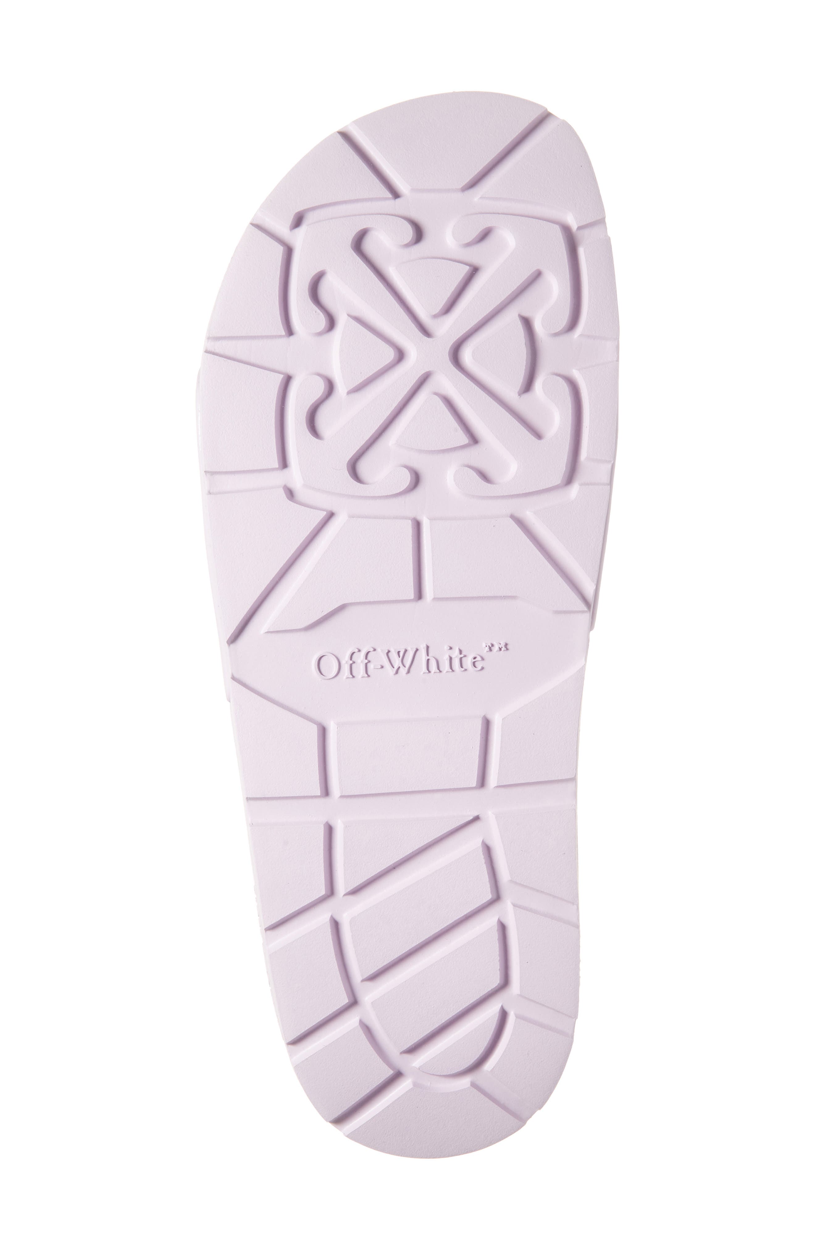 Off-White Bookish Logo Slide Sandal, Alternate, color, 