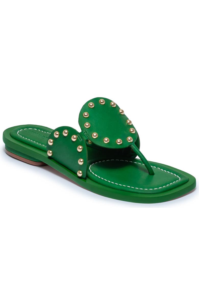 Bernardo 1946 Footwear Agartha Thong Sandal, Alternate, color, Green