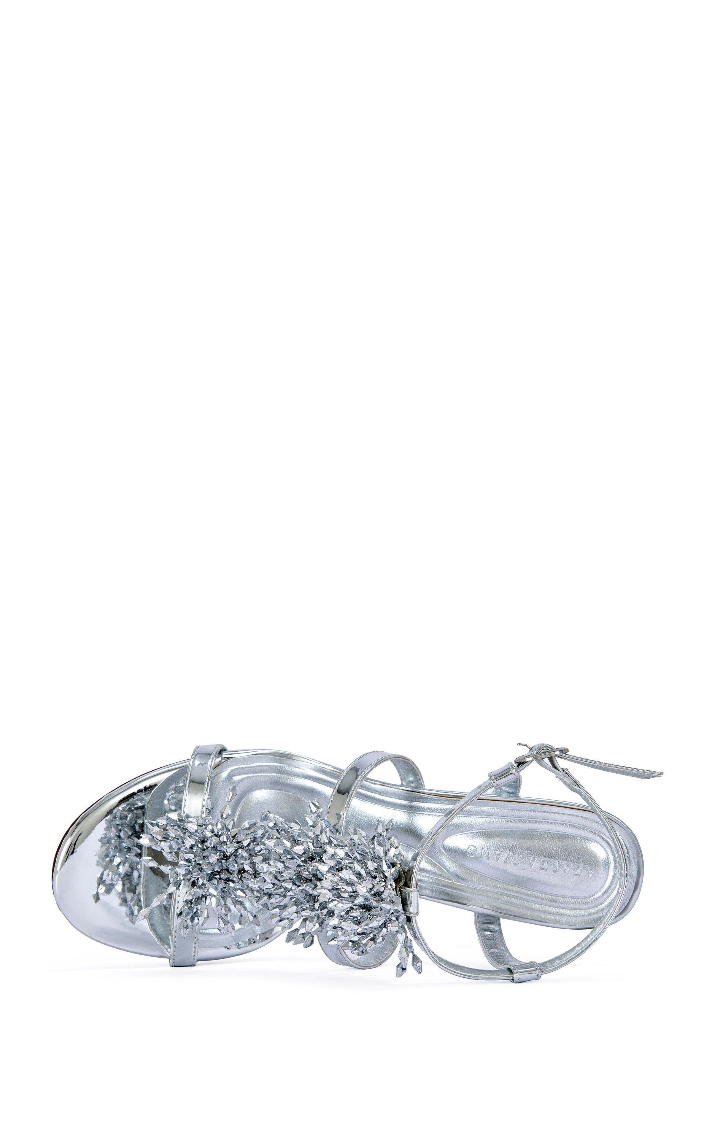 AZALEA WANG ALIZA-SILVER STILETTO SANDAL - SILVER / 8 / STILETTO, Alternate, color, Silver