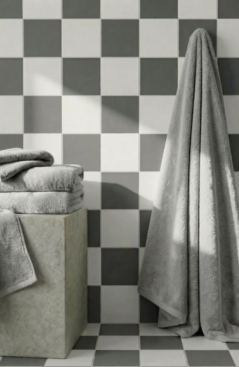 Italic Ultraplush Australian Cotton Standard 6-piece Towel Set, Alternate, color, Light Gray