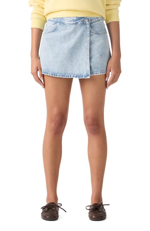 Denim Skort