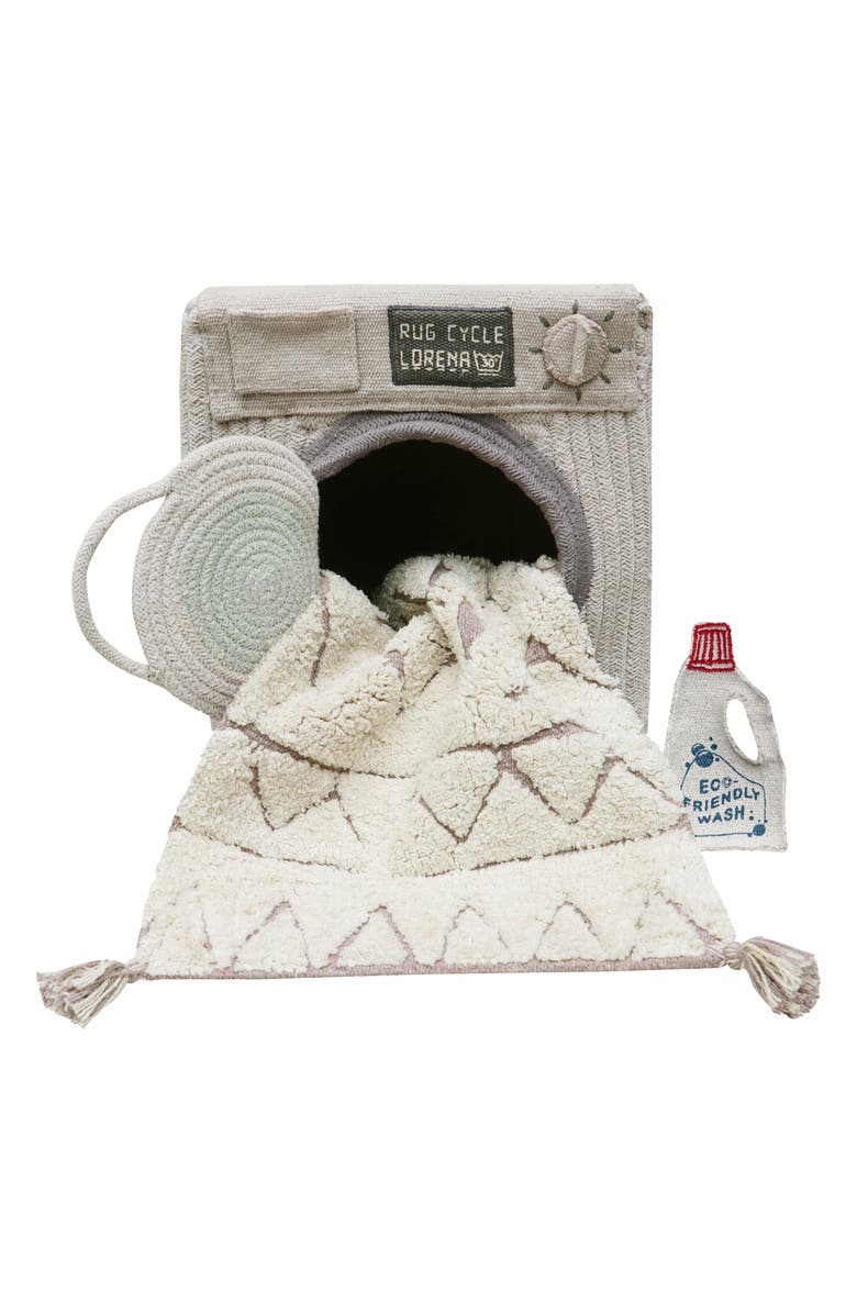 Lorena Canals Waching Machine Play Basket, Alternate, color,