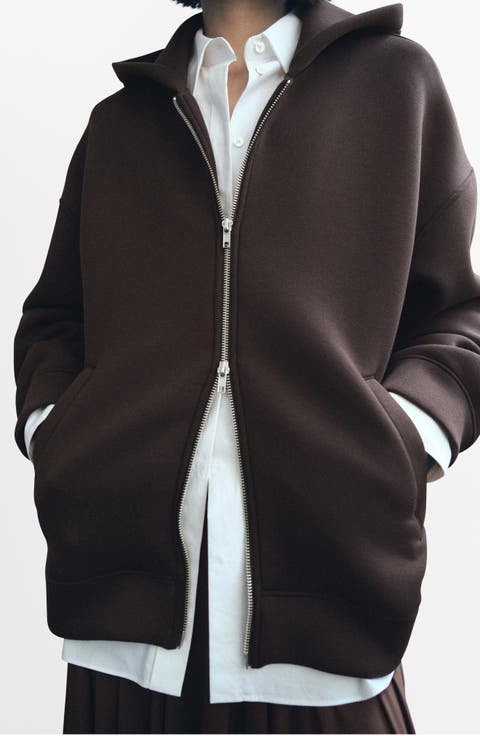 Oversize Zip Hoodie