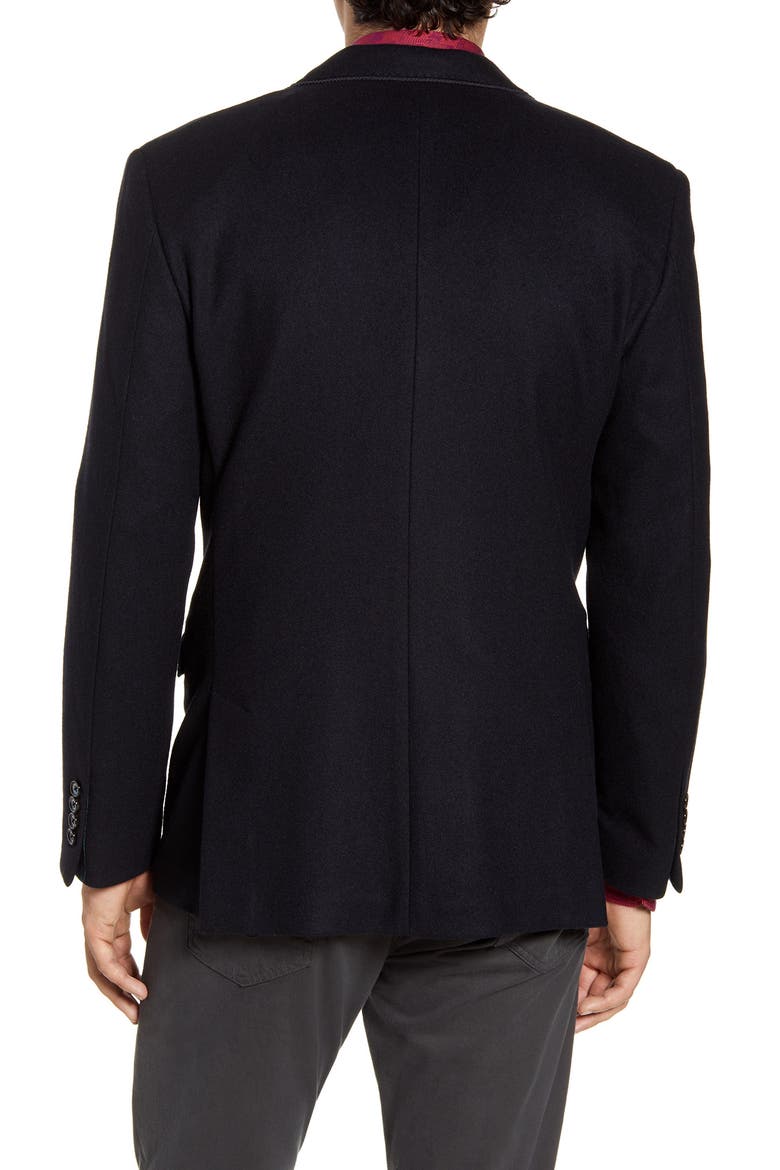 Kerrigan Regular Fit Cashmere Blend Blazer, Alternate, color, DARK NAVY