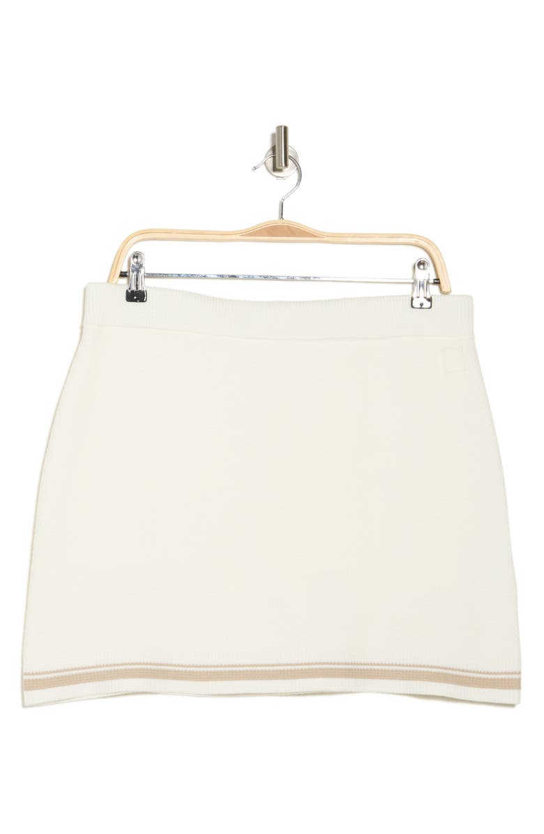 DKNY Logo Patch Court Miniskirt, Alternate, color,
