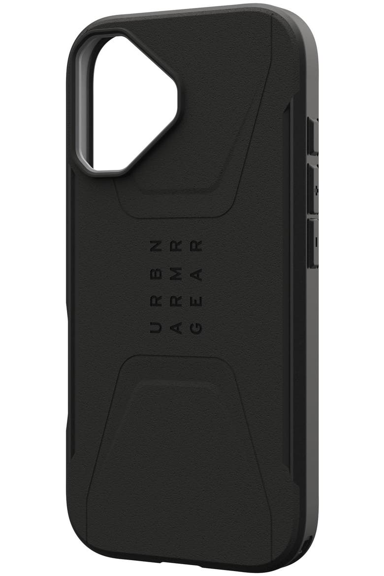 Civilian MagSafe Case for Apple iPhone 17, Alternate, color, Black