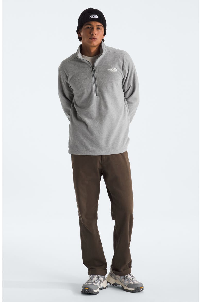 Cap Rock Half Zip Pullover, Alternate, color, TNF LIGHT GREY HEATHER
