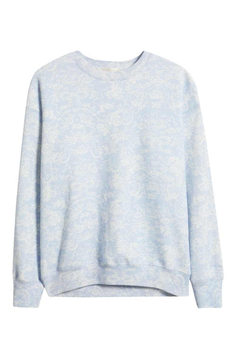 Palo Cotton Blend Sweatshirt, Alternate, color, BLUE COVE