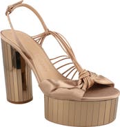 FERRAGAMO Sabrina Mirrored Platform Sandal