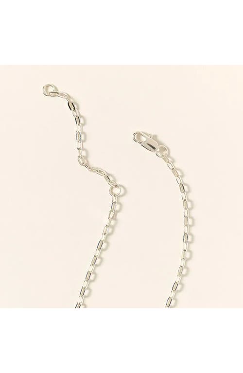 Uncommon Goods Two Tone Hug Necklace In Multi