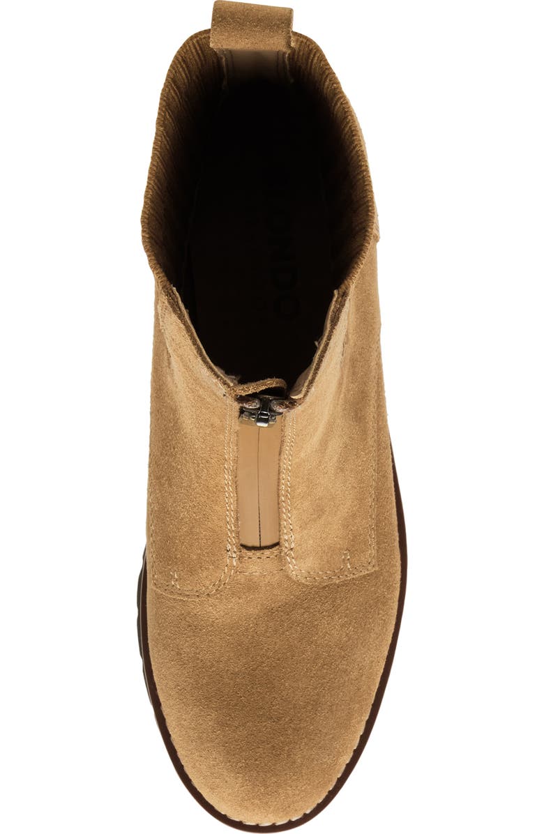 Blondo Demaria Waterproof Bootie, Alternate, color, Cognac Suede