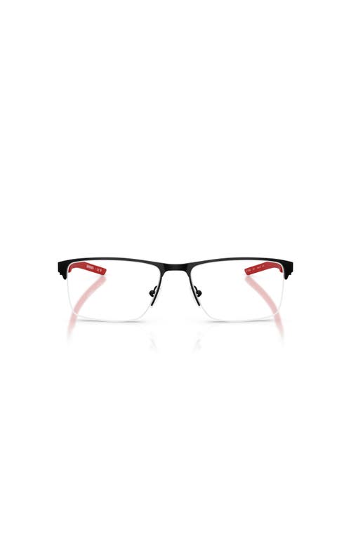 Scuderia Ferrari 54mm Rectangle Optical Glasses In Multi