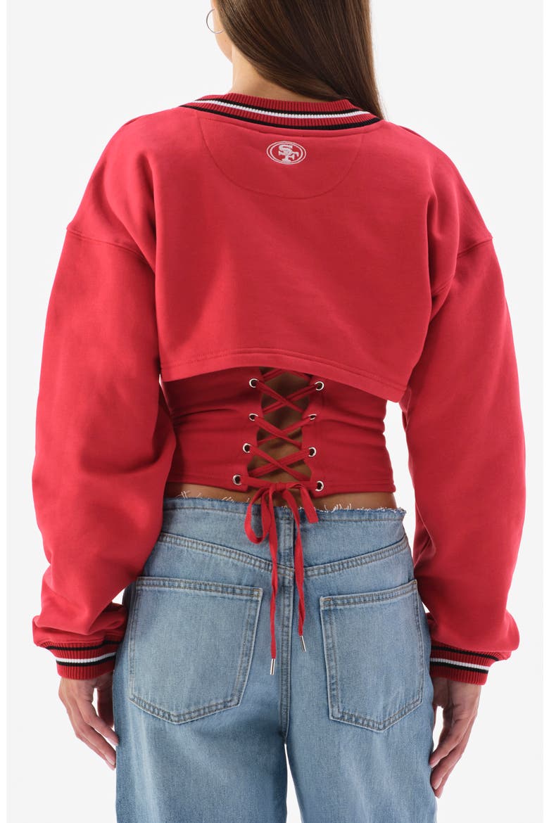 Fleece Shrug Cami, Alternate, color, RED