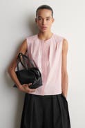 COS Pleated Sleeveless Top