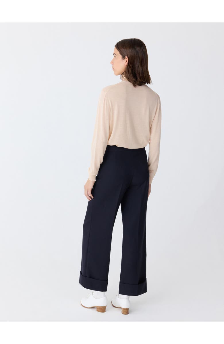 Callas Milano Brody Cropped-cuff Pant Estia, Alternate, color, Navy