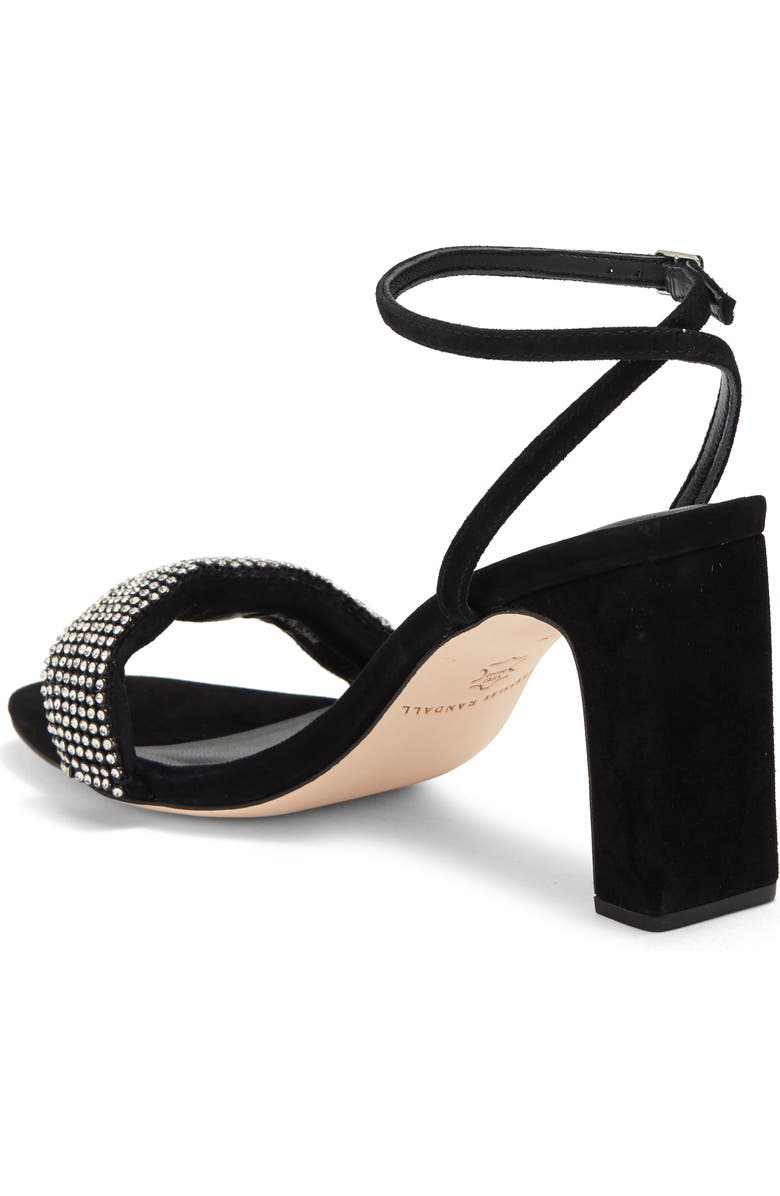 Loeffler Randall Shay Crystal Embellished Ankle Strap Sandal, Alternate, color,