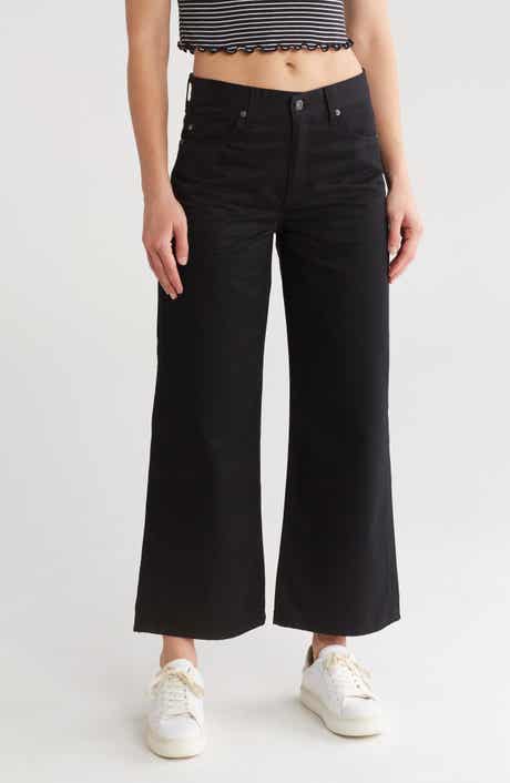 Saige High Waist Crop Wide Leg Jeans