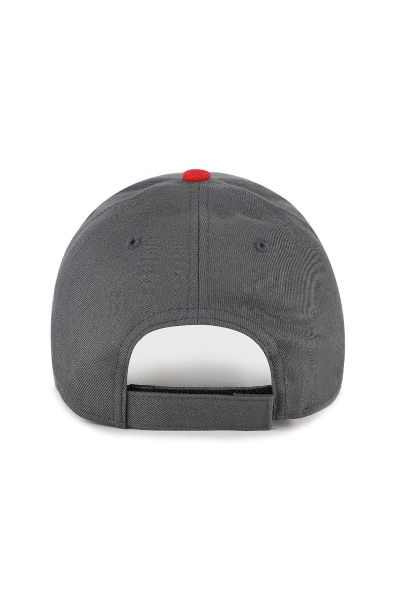 Men's '47 Charcoal San Francisco 49ers Split Block MVP Adjustable Hat, Alternate, color, Charcoal