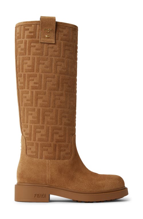 Fendi Filo Knee High Boot In Multi