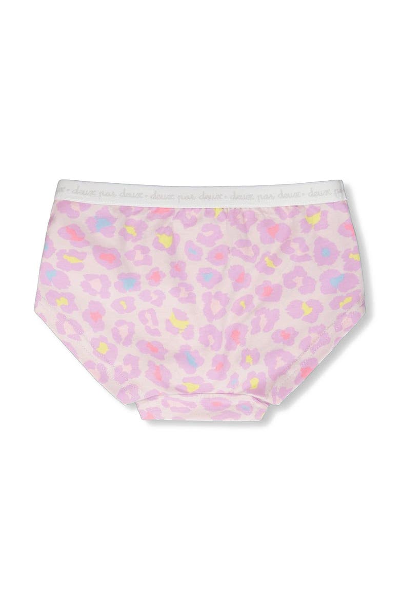 Organic Cotton Animal Boyshort Panty, Alternate, color, Purple Animal Print