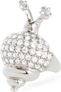 Collina Strada Crystal Clear Snail Ring