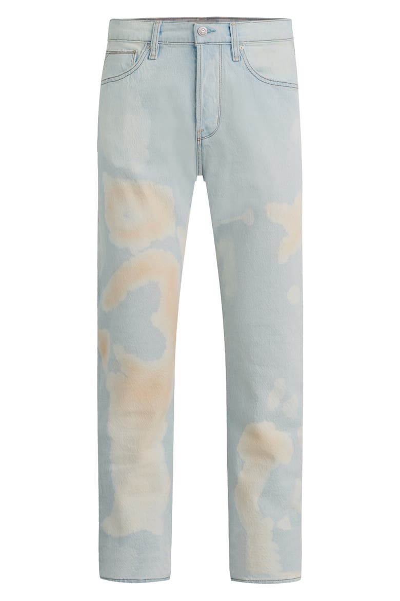 Wes Classic Straight Leg Jeans, Alternate, color, BLEACHED CLOUD