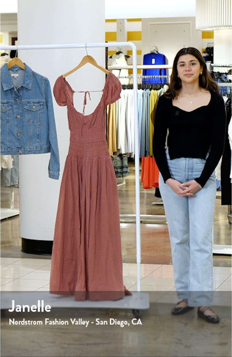 Feeling Bonita Strappy Back Maxi Dress, sales video thumbnail