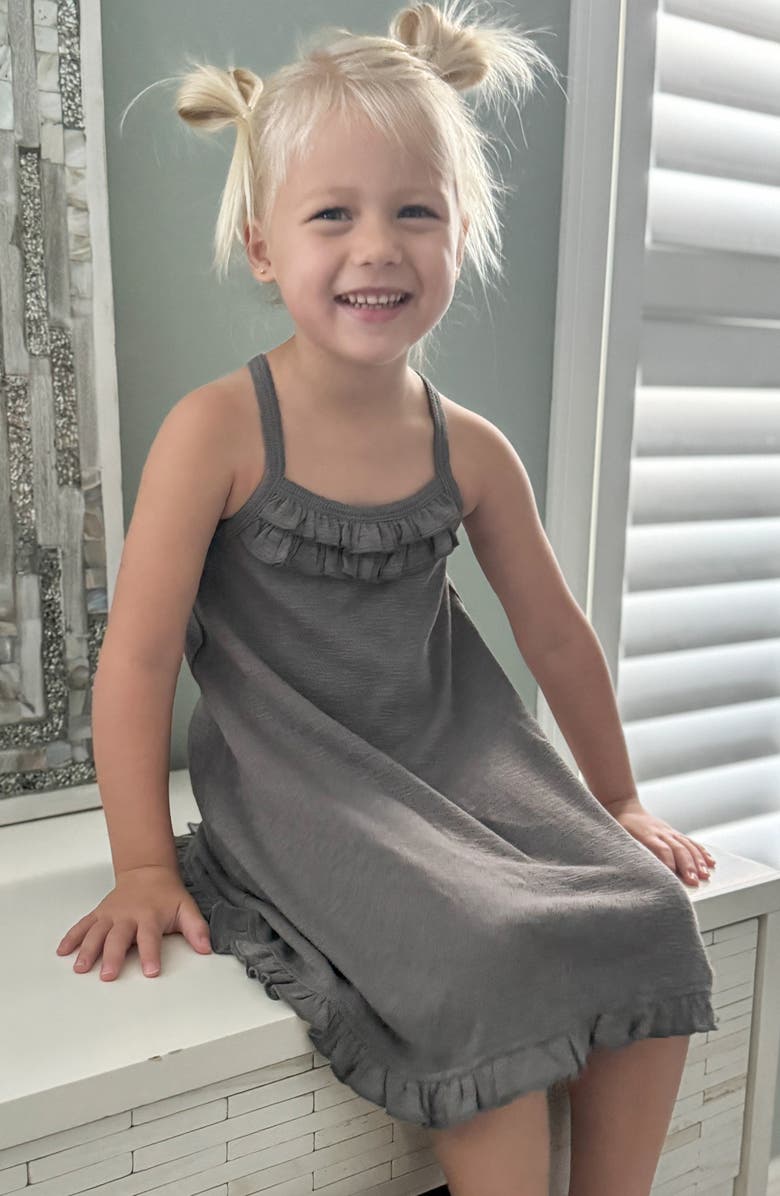 L'ovedbaby Organic Cotton Pointelle Sundress, Alternate, color, 