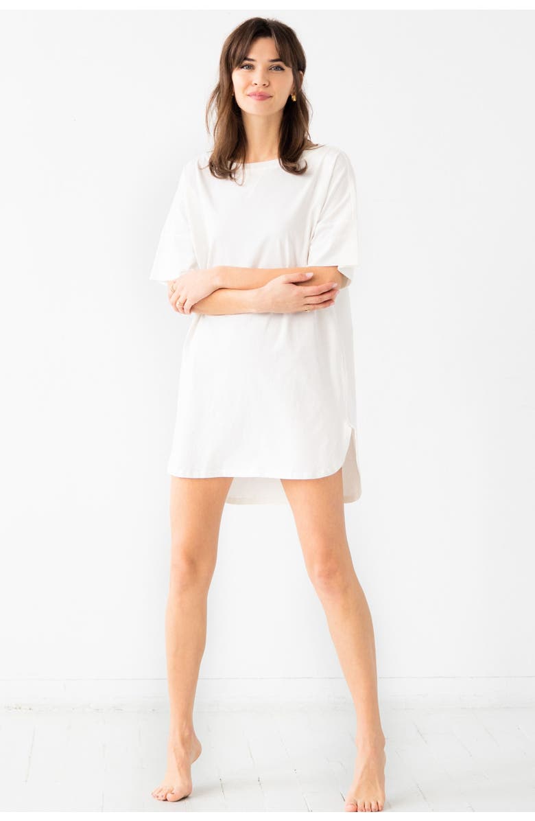 SALUA Easy Boatneck Nightshirt, Main, color,