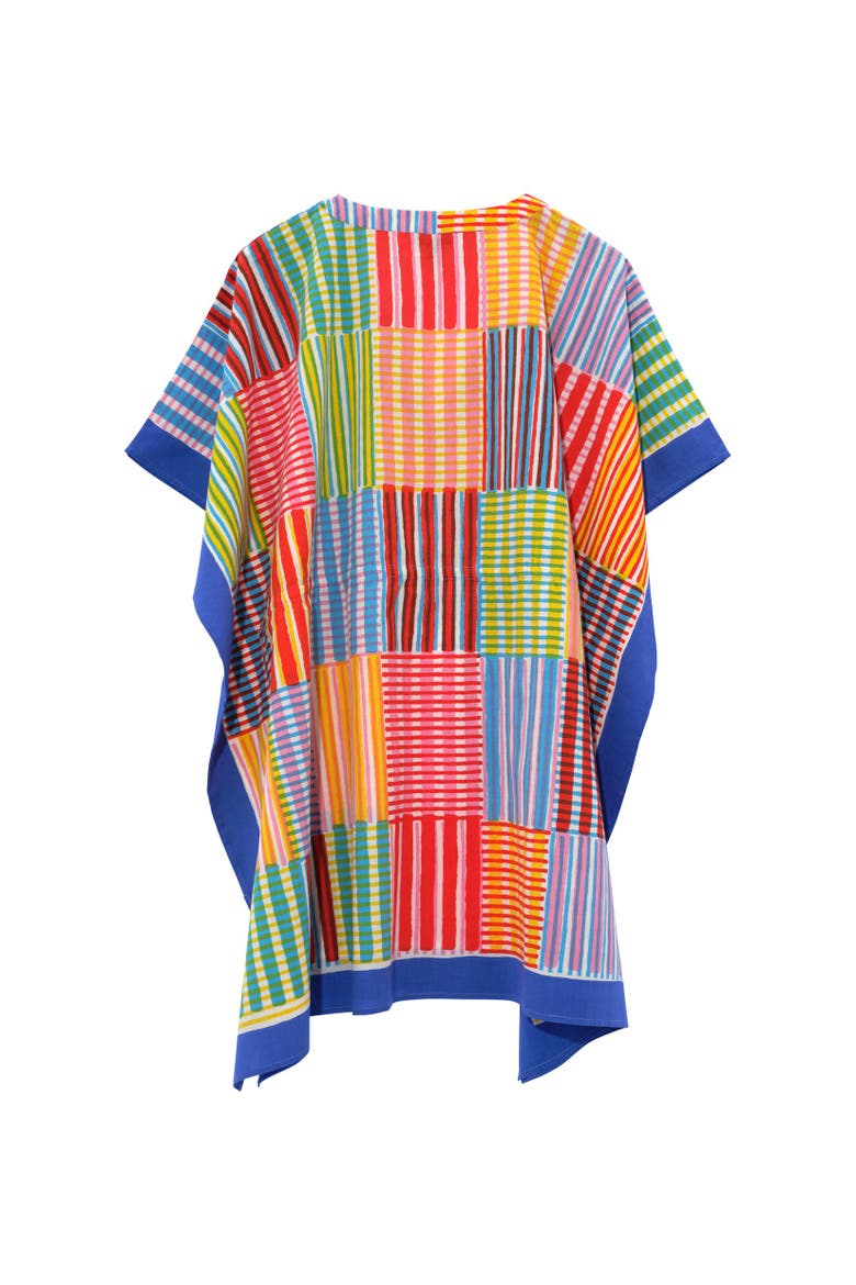 Stripe Illusion Butterfly Caftan, Alternate, color, Multi