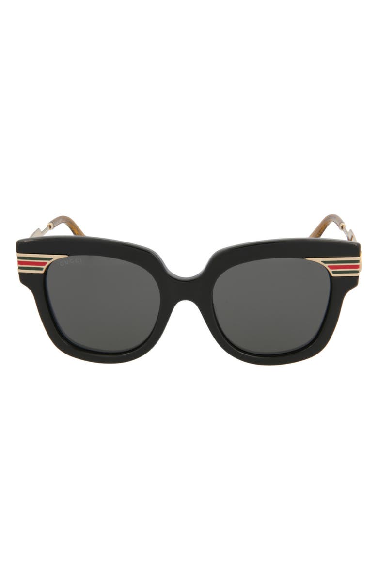 Gucci 51mm Square Sunglasses, Main, color,
