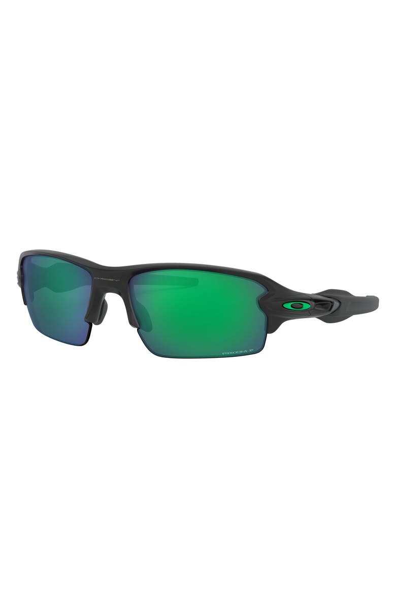 Oakley 61mm Polarized Prizm<sup>™</sup> Wrap Sunglasses, Alternate, color,