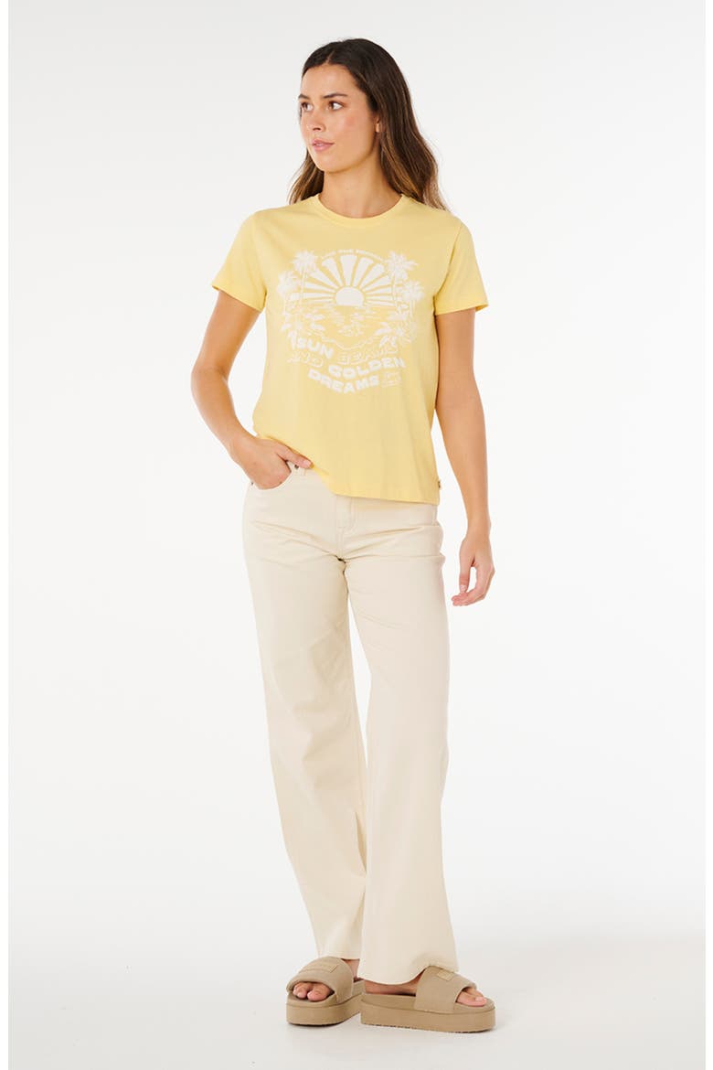 Sun Beams Graphic T-Shirt, Alternate, color, GOLDEN YELLOW